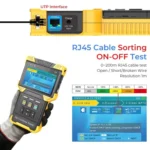 DT-T71 Network Engineering Tester Coaxial AHD/CVI/TVI Video Surveillance Tester - Image 3