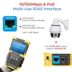 DT-T71 Network Engineering Tester Coaxial AHD/CVI/TVI Video Surveillance Tester - Image 4