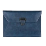 Leather A4 Document Holder Waterproof Business File Organizer, Fits 100 Sheets