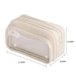 10 Layer Storage Transparent  Pen Pouch Large Capacity Stationery Pouch - Image 6
