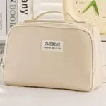 Handheld Large Capacity Pen Pouch Simple Multifunctional Stationery Storage Bag For Students