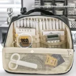 Handheld Large Capacity Pen Pouch Simple Multifunctional Stationery Storage Bag For Students - Image 4