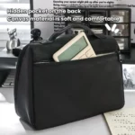 Handheld Large Capacity Pen Pouch Simple Multifunctional Stationery Storage Bag For Students - Image 5