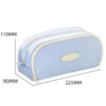 Double Layer Large Capacity Pen Pouch Simple Stationery Box For Students - Image 6