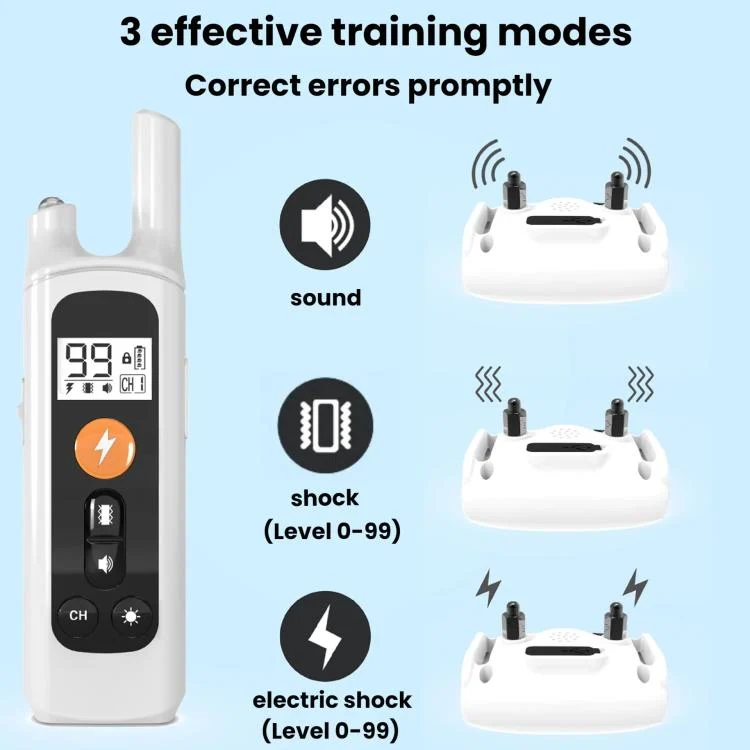 TBD06062685_B2.webp Remote Control Dog Barking Control Device Rechargeable Waterproof Electric Shock Collar - Image 3