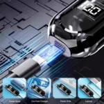 WUSHANG Rechargeable Nose Hair Trimmer USB-C Charging Gentle & Painless Nasal Grooming - Image 5