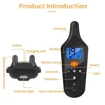 Remote Control Dog Training Device With Electric Shock Collar - Image 3