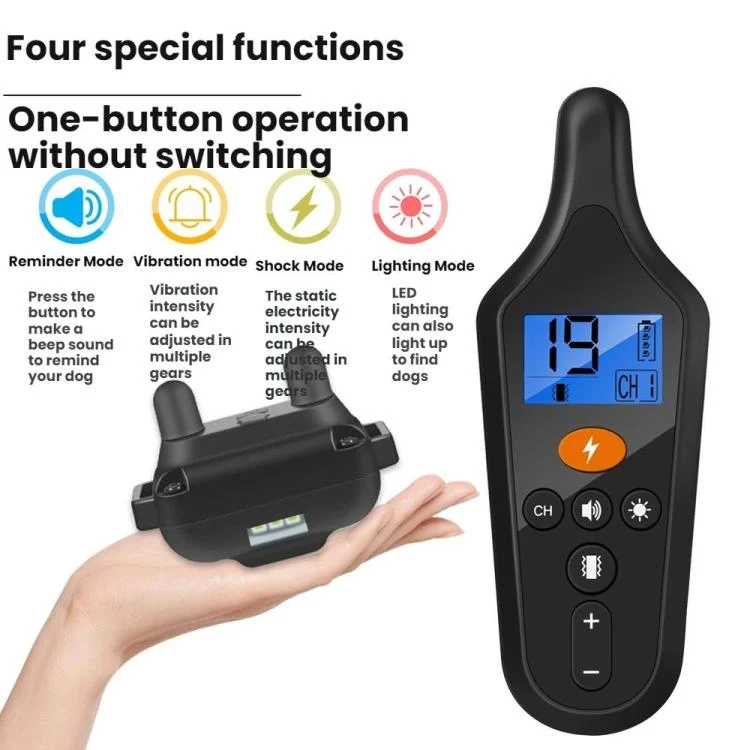 TBD06062715_B4.webp Remote Control Dog Training Device With Electric Shock Collar - Image 5