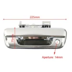 For Isuzu D-MAX Electroplating Car Tailgate Handle - Image 2