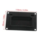 Recessed Foldable Invisible Handle for RV Boat Deck Hatches - Image 4