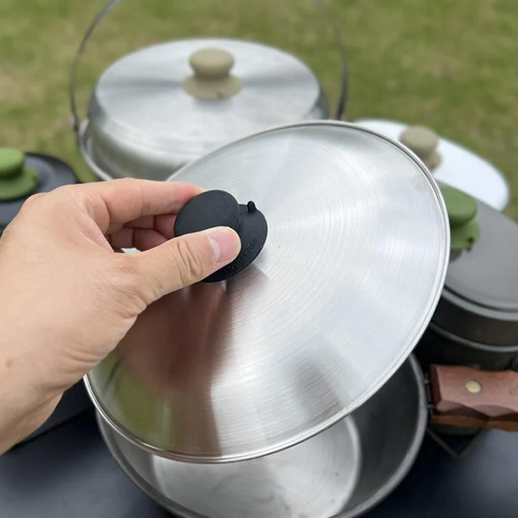 TBD06062788_B3.webp COOL CAMP CF-908 Universal Pot Lid Knob Top Bead Heat-Resistant Silicone Handle Outdoor Lunch Box Lid Handle - Image 4