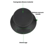 COOL CAMP CF-908 Universal Pot Lid Knob Top Bead Heat-Resistant Silicone Handle Outdoor Lunch Box Lid Handle - Image 5