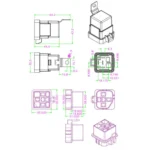 AM107421 Switch Starter Relay Kit for John Deere - Image 2