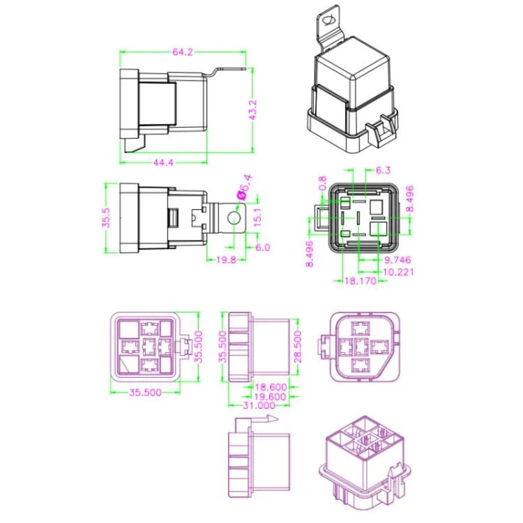 TBD06062802_B1.webp AM107421 Switch Starter Relay Kit for John Deere - Image 2