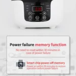 12V-24V 2L Car-Mounted Push-Button Rice Cooker - Image 2