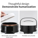 12V-24V 2L Car-Mounted Push-Button Rice Cooker - Image 5