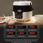 12V-24V 2L Car-Mounted Push-Button Rice Cooker - Image 9