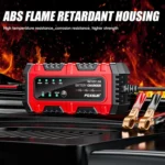 FOXSUR Smart 6V/12V 1.5A Battery Charger 4AH-30AH Lead Acid Battery Maintainer For Motorcycle/Car/ATV - Image 9