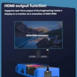 IPC9310Plus-N 4.5 Inch Engineering Tester Network Analog Coaxial Video Surveillance Tester - Image 3