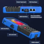 IPC9310Plus-N 4.5 Inch Engineering Tester Network Analog Coaxial Video Surveillance Tester - Image 9