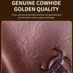 BULL CAPTAIN Men Vintage Genuine Leather Shoulder Bag - Image 4