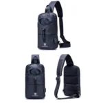 BULL CAPTAIN Sports Bottle Bag Crossbody Oxford Bag - Image 8