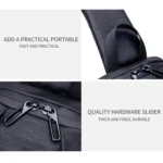 BULL CAPTAIN Sports Bottle Bag Crossbody Oxford Bag - Image 2