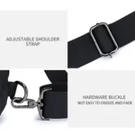 BULL CAPTAIN Sports Bottle Bag Crossbody Oxford Bag - Image 3