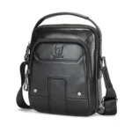 BULL CAPTAIN Vintage Men Genuine Leather Tablet Shoulder Bag