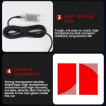 Demon Eye Car LED Display Retrofit Ambient Light - Image 5