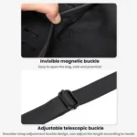 OZUKO Men Waterproof Commuting Crossbody Shoulder Bag - Image 5