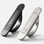 Recessed Groove Concealed Handle For Cabinets Embedded Rotating Flip-Top Handle - Image 2