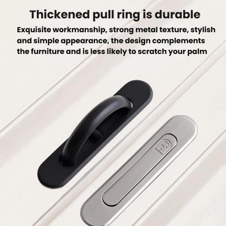 TBD06062885_B2.webp Recessed Groove Concealed Handle For Cabinets Embedded Rotating Flip-Top Handle - Image 3