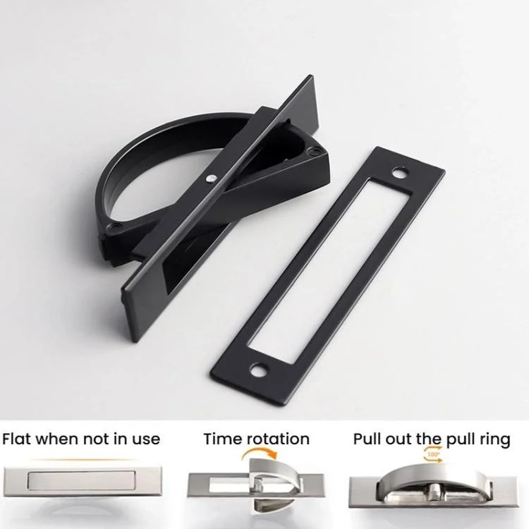 TBD06062885_B6.webp Recessed Groove Concealed Handle For Cabinets Embedded Rotating Flip-Top Handle - Image 7