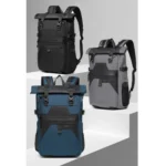 OZUKO Large Capacity Waterproof Laptop Backpack for Commuters and Casual Use - Image 2