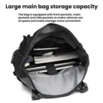 OZUKO Large Capacity Waterproof Laptop Backpack for Commuters and Casual Use - Image 3