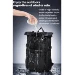 OZUKO Large Capacity Waterproof Laptop Backpack for Commuters and Casual Use - Image 5