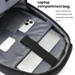 OZUKO Water-Repellent Multi-Compartment Business Laptop Backpack - Image 4