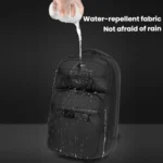 OZUKO Water-Repellent Multi-Compartment Business Laptop Backpack - Image 10