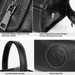 WEIXIER W130 Men Clutch Bag Business Lightweight Handheld Bag - Image 6