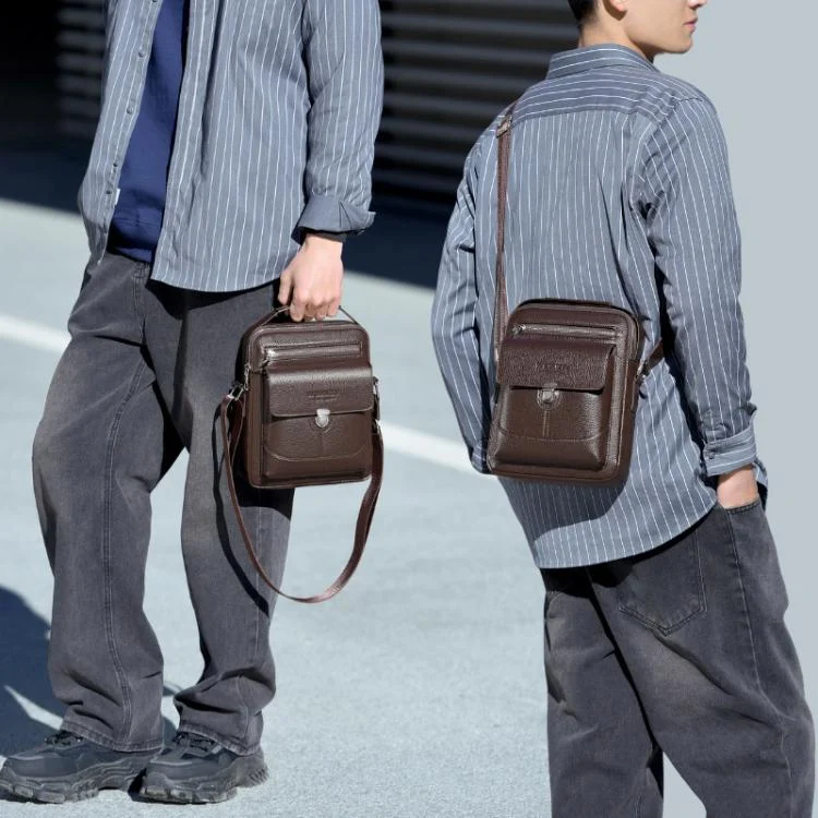 TBD06062928_B1.webp WEIXIER D836 Men Large Capacity Crossbody Bag Business Commuter Waterproof Messenger Bag - Image 2