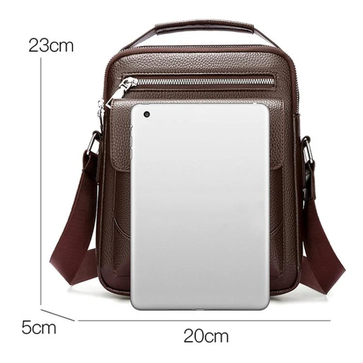 TBD06062928_B8.webp WEIXIER D836 Men Large Capacity Crossbody Bag Business Commuter Waterproof Messenger Bag - Image 9