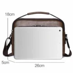 WEIXIER D834 Men Large Capacity Commuter Crossbody Bag Durable Single Shoulder Messenger Bag - Image 8