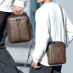 WEIXIER D833 Multi-Functional Men Shoulder Bag Commuter Large Capacity Crossbody Bag - Image 2
