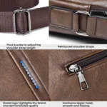 WEIXIER D833 Multi-Functional Men Shoulder Bag Commuter Large Capacity Crossbody Bag - Image 7