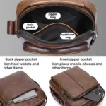 WEIXIER D833 Multi-Functional Men Shoulder Bag Commuter Large Capacity Crossbody Bag - Image 8