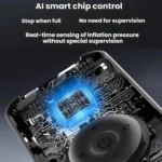 Portable Smart Lighting Wireless Digital Display Car Air Pump - Image 7