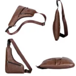 WEIXIER X453 Men Casual Large Capacity Chest Bag Lightweight Minimalist Crossbody Bag - Image 8