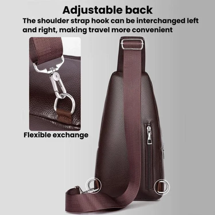TBD06062949_B2.webp WEIXIER X452 Vintage Outdoor Men Chest Bag Multi-Functional Crossbody Bag - Image 3