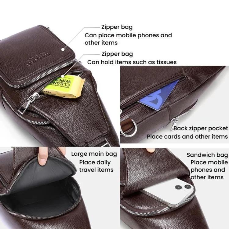 TBD06062949_B6.webp WEIXIER X452 Vintage Outdoor Men Chest Bag Multi-Functional Crossbody Bag - Image 7